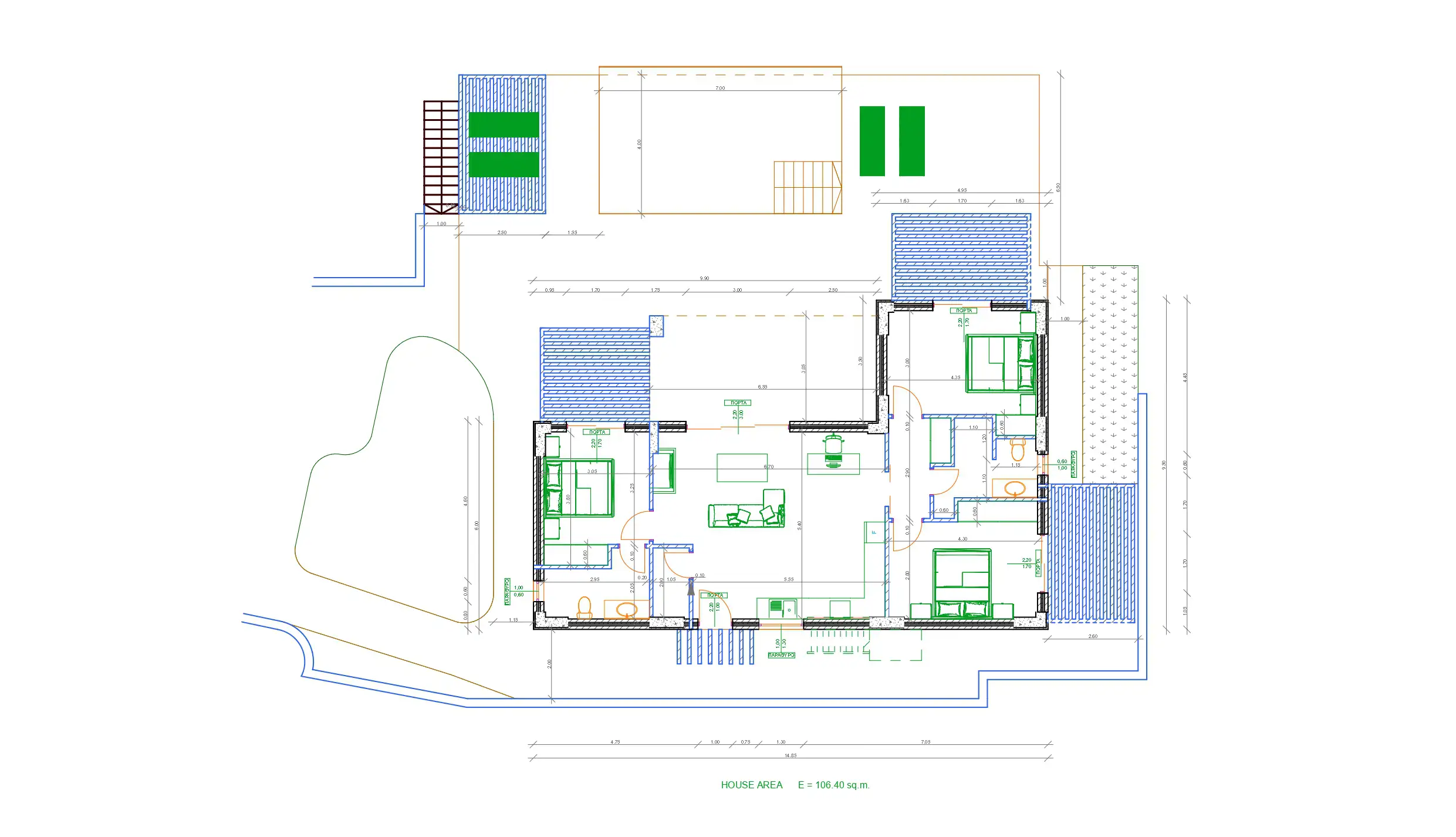 Modern living concept